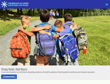 Tablet Screenshot of crossroadsacademy.org